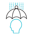 Emoticône de l'AISMT13 : parapluie