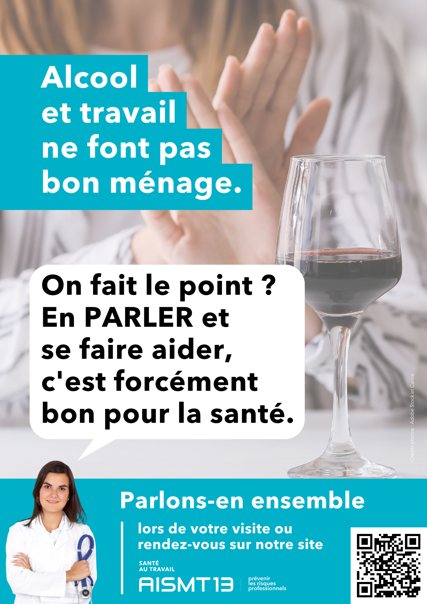 AFFICHE PREVENTION ALCOOL AISMT13 A3