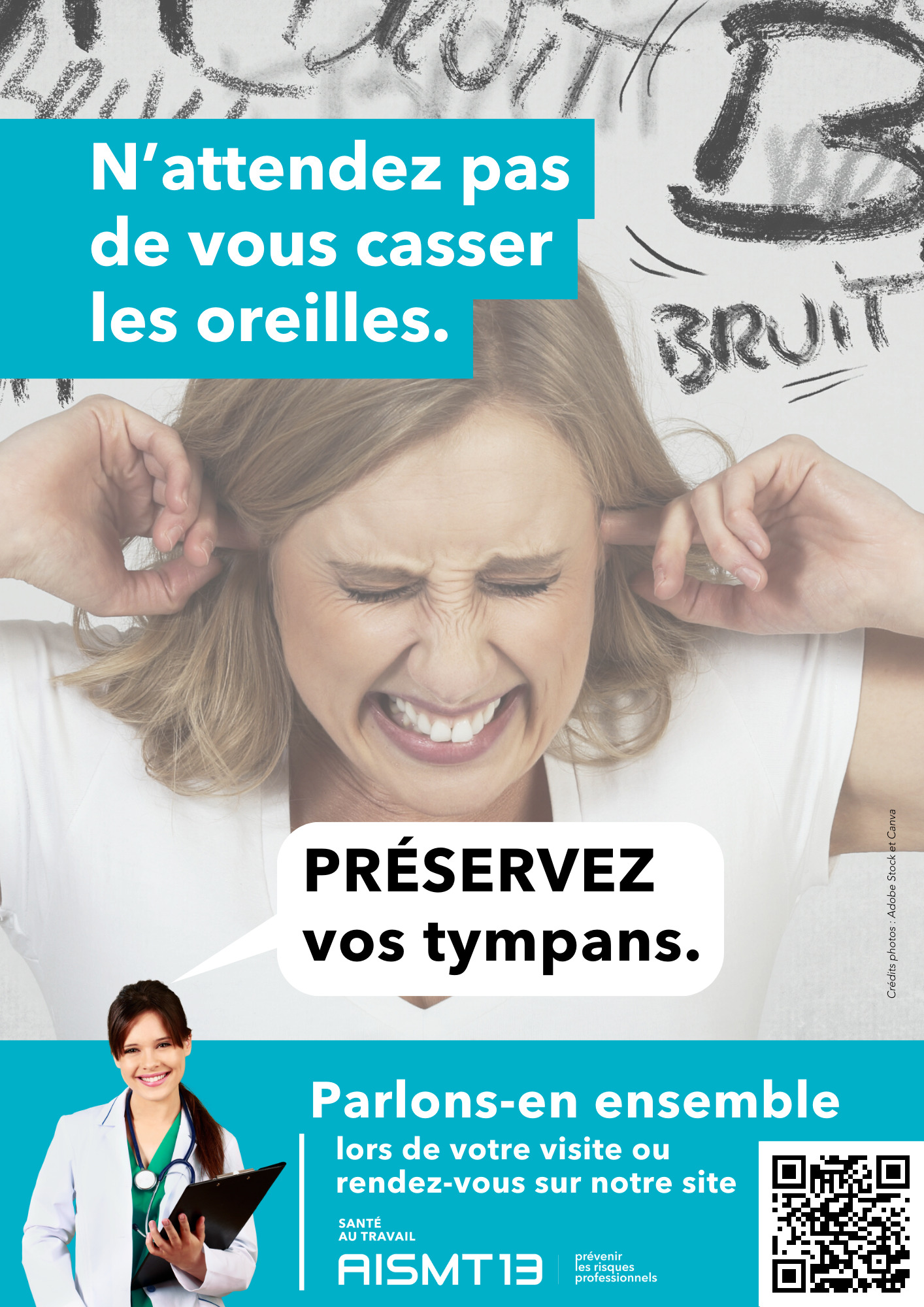 AFFICHE PREVENTION BRUIT TYMPANS AISMT13