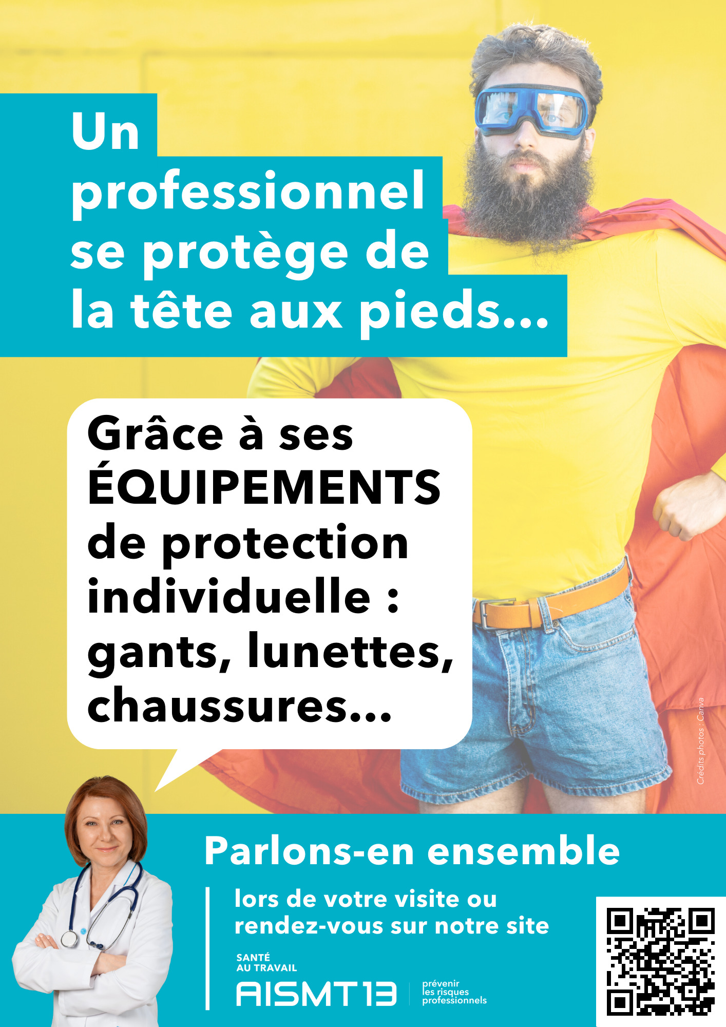 AFFICHE PREVENTION EPI PROTECTION AISMT13 A3