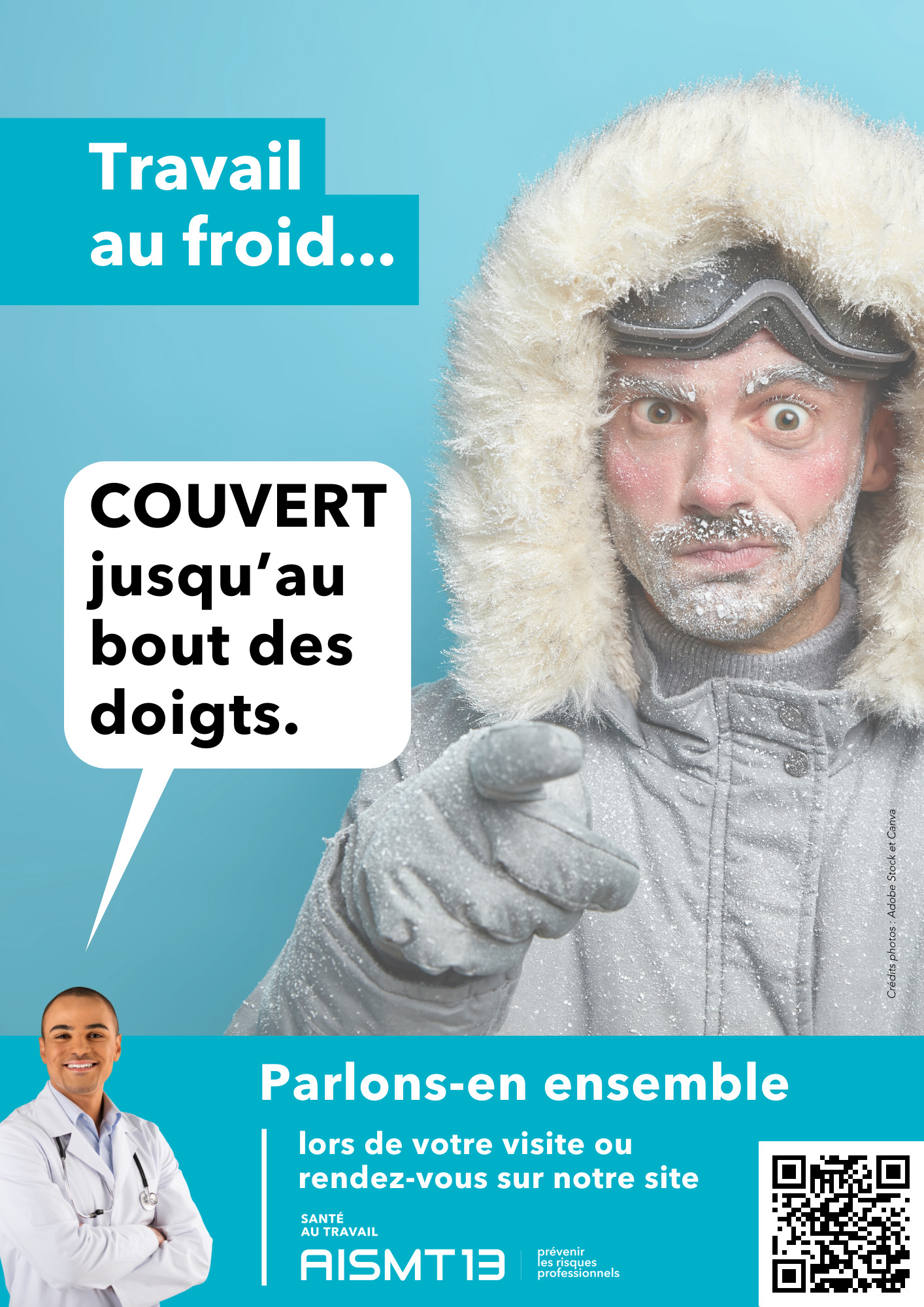 AFFICHE PREVENTION FROID COUVERT AISMT13 A3