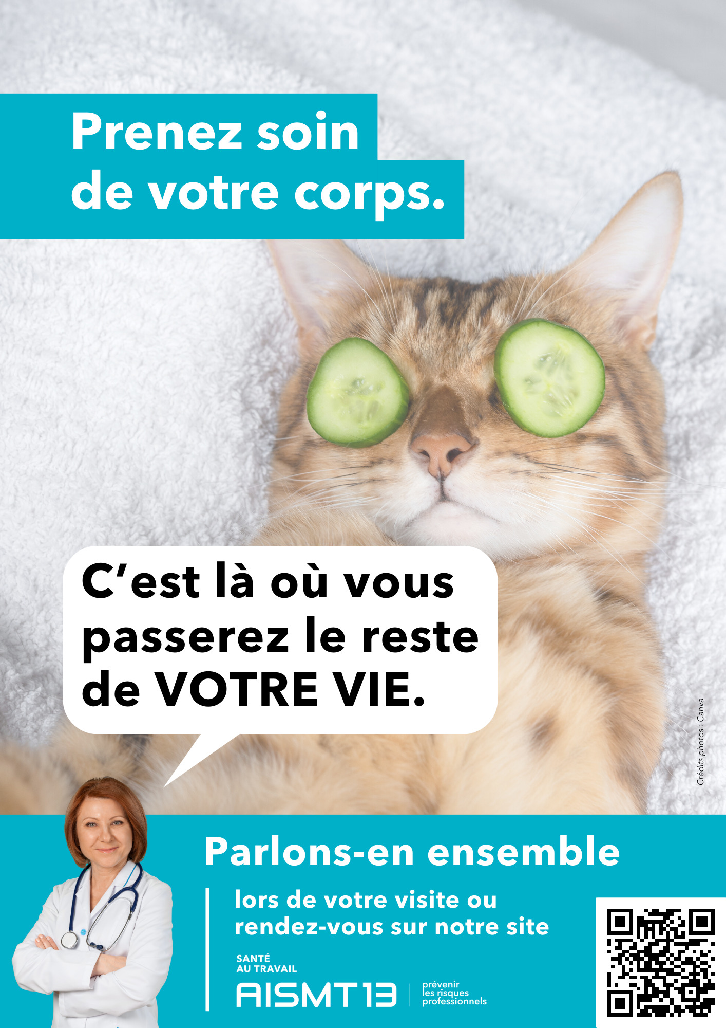 AFFICHE PREVENTION PRENDRE SOIN AISMT13 A3