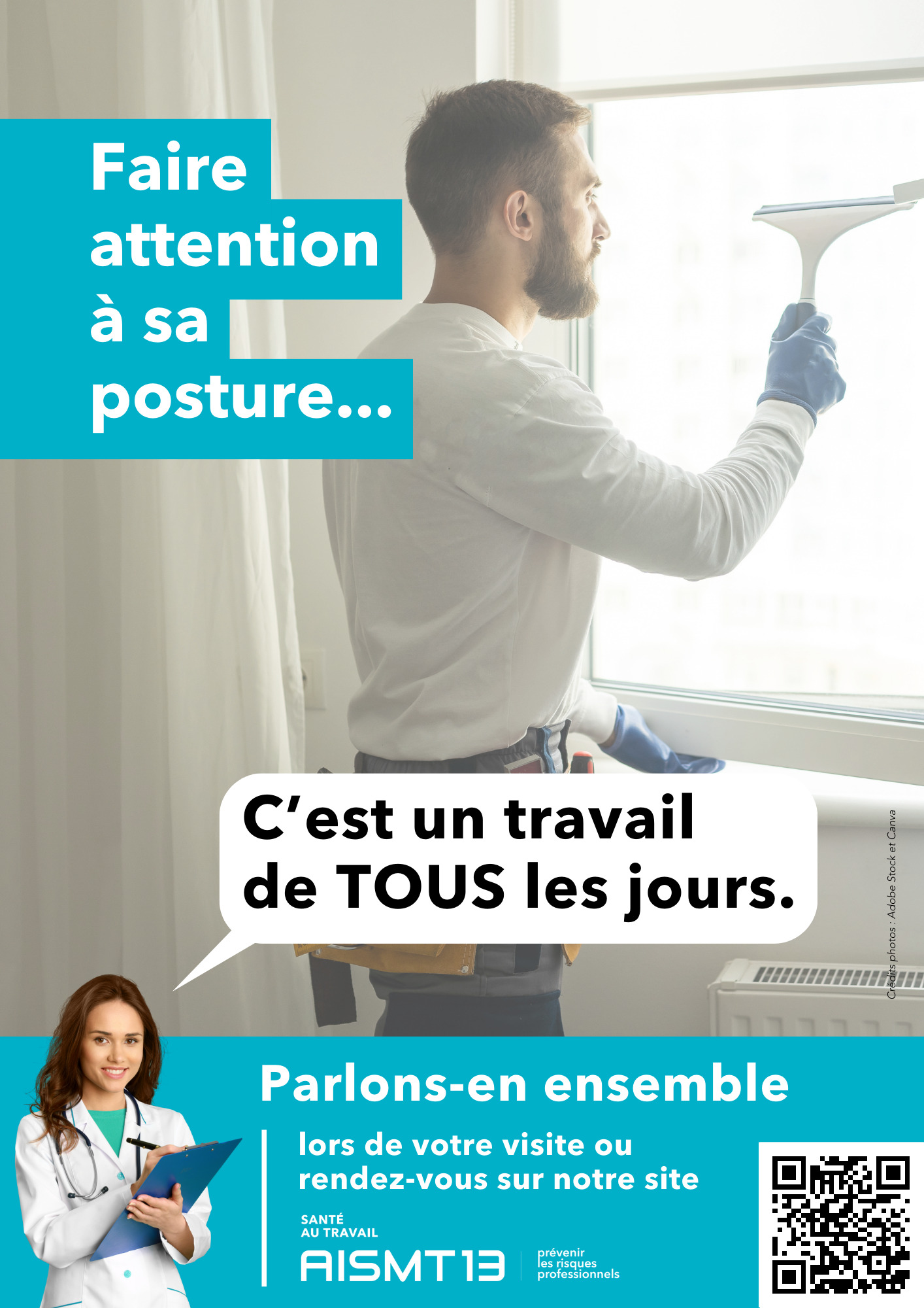 AFFICHE PREVENTION TMS POSTURE AISMT13 A3