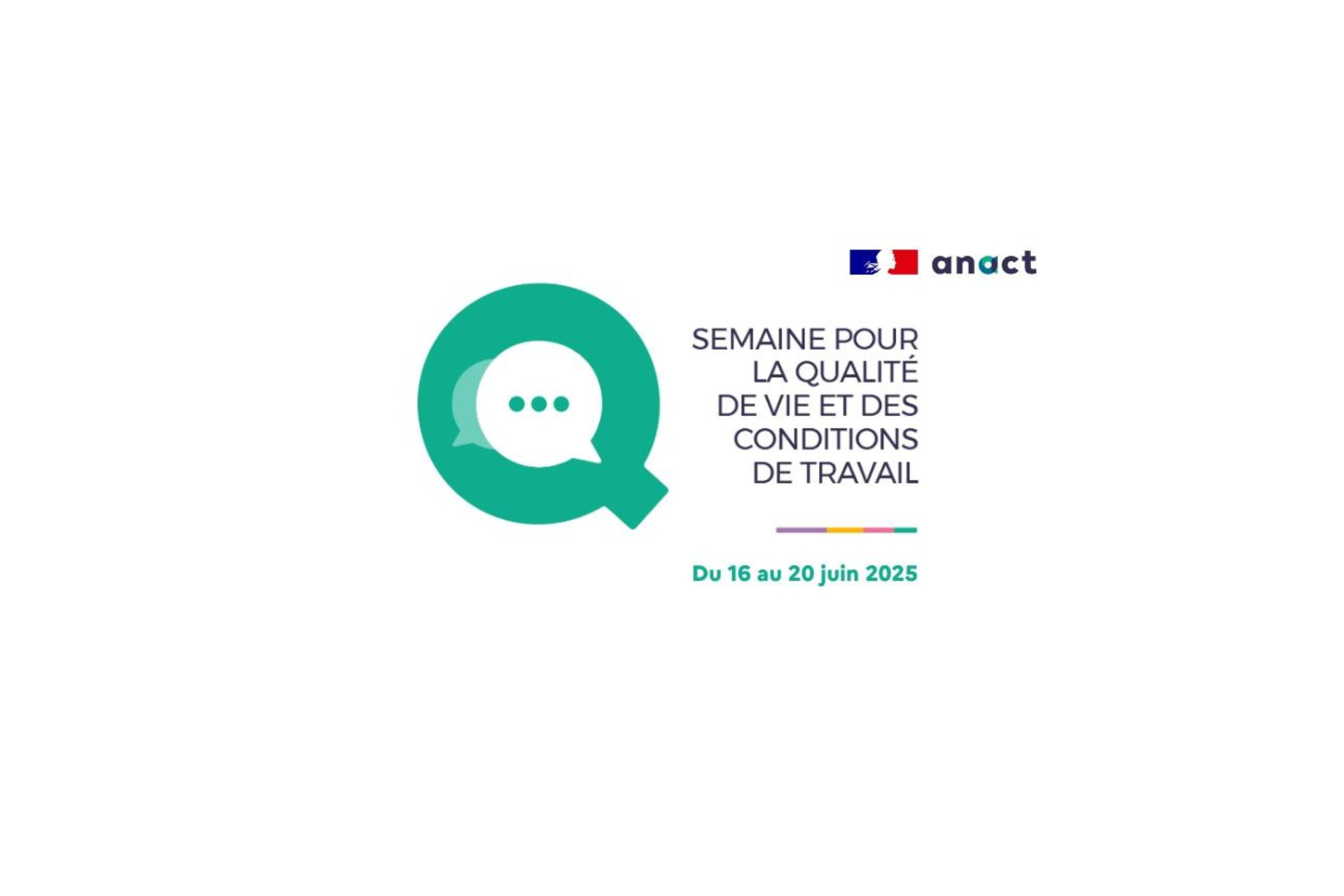 Rendez-vous du 16 au 20 juin 2025 : Semaine pour la Qualité de Vie et des Conditions de Travail