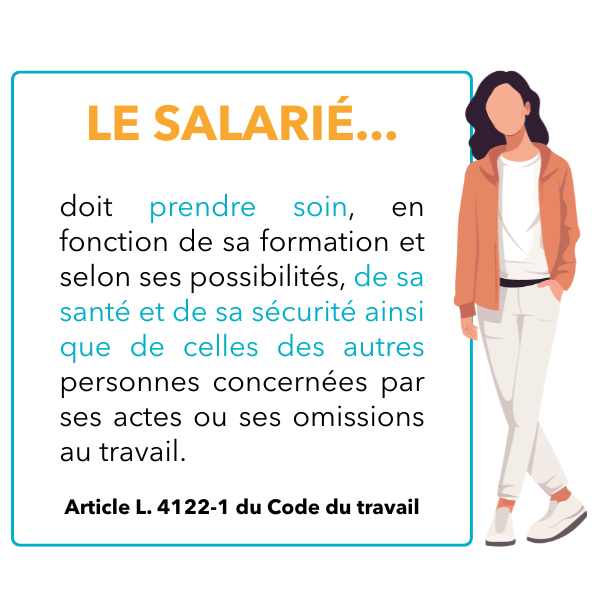 L'obligation du salarié en prévention et santé au travail