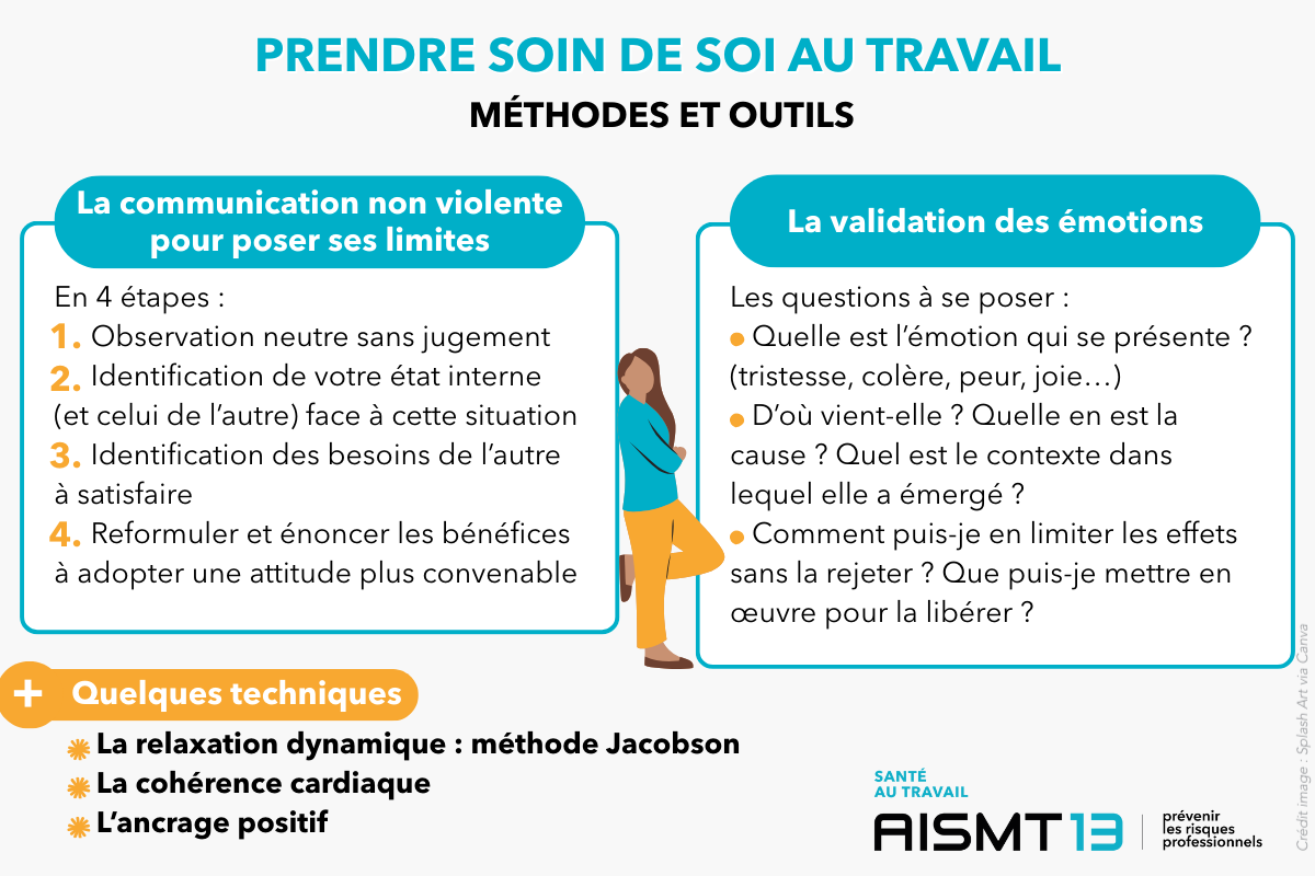 Des techniques pour prendre soin de soi au travail et éviter le burn-out