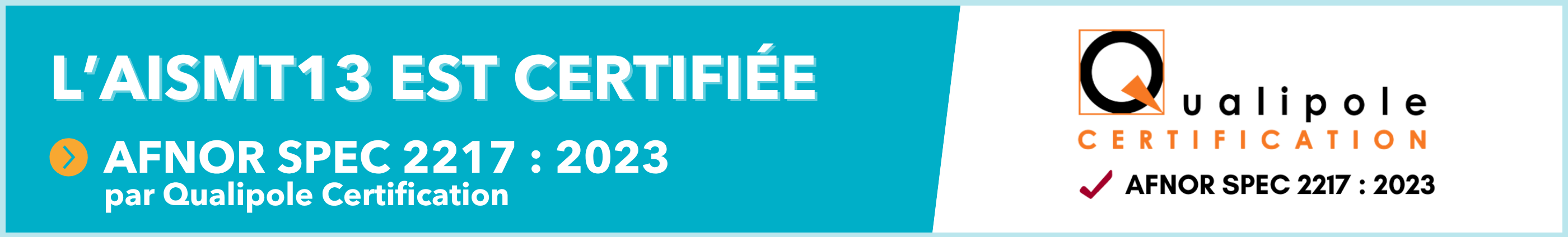 AISMT13 CERTIF 2025-153-53 _ AFNOR SPEC 2217 2023
