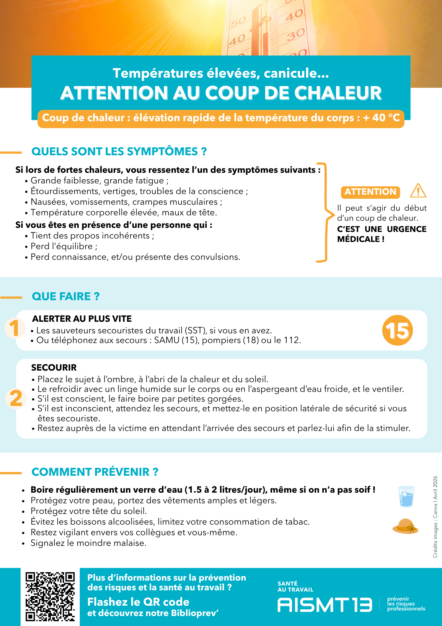 Coup chaleur AISMT13