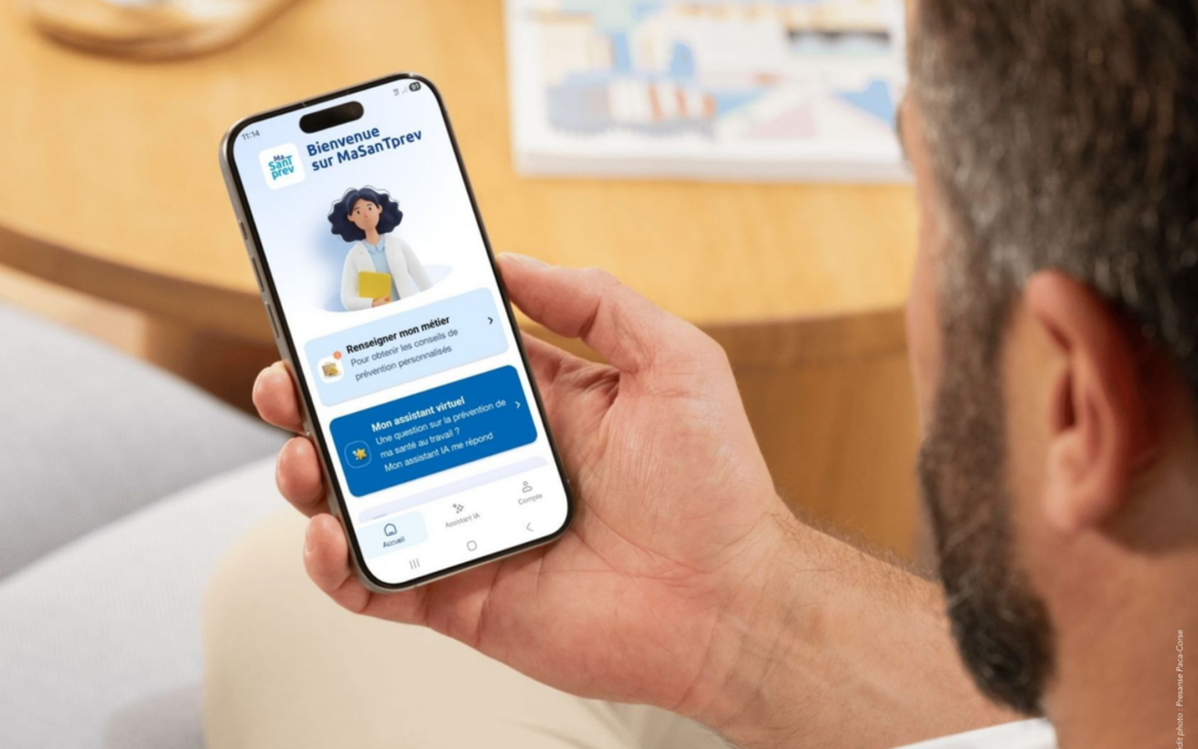 MaSanTprev : une nouvelle appli pour faire entrer la prévention dans le quotidien des salariés